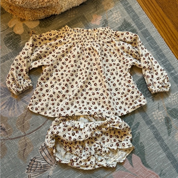 Rylee + Cru Quincy Blouse Set |Spice Floral - Picture 5 of 12